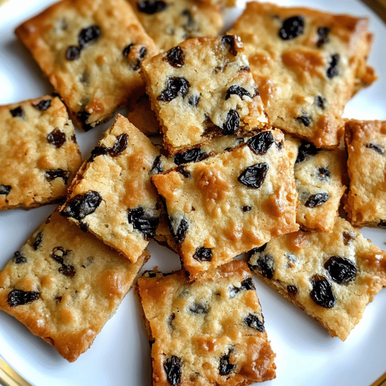 Golden Raisin Biscuit Cookies (Garibaldi Biscuits): A Crispy Nostalgic ...
